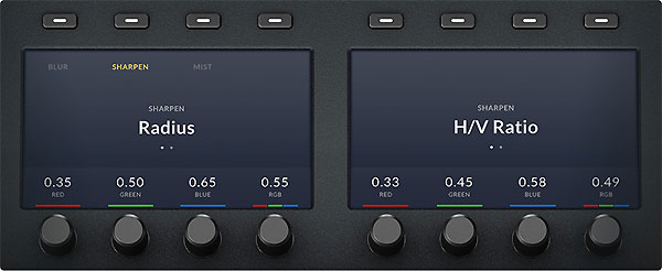 Blackmagic DaVinci Resolve Mini Panel High-Resolution Displays
