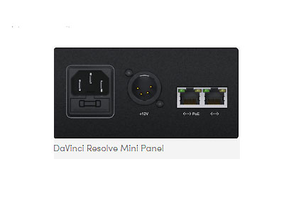 Blackmagic DaVinci Resolve Mini Panel Flexible Power Options
