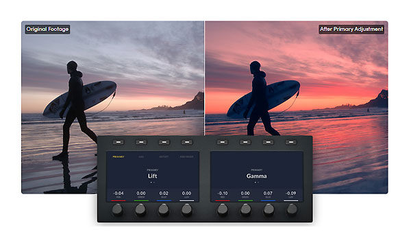 Blackmagic DaVinci Resolve Mini Panel Primary Color Correction