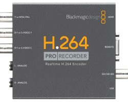 Blackmagic H.264 Pro Recorder Realtime H.264 Encoder