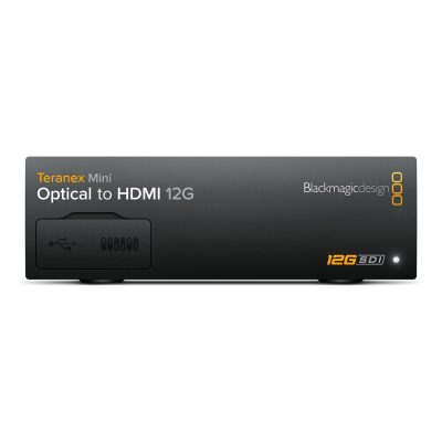 Blackmagic Teranex Mini Optical to HDMI 12G Converter