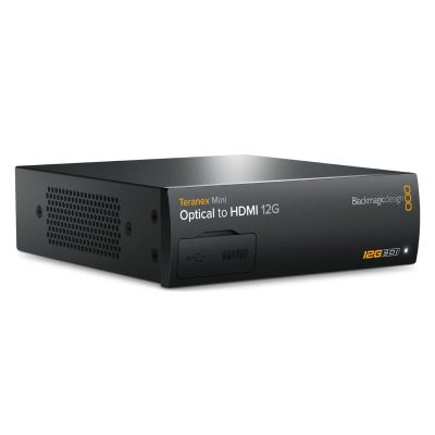 Blackmagic Teranex Mini Optical to HDMI 12G Converter