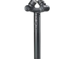 Audio Technica AT2022 X/Y Stereo Microphone with unique pivoting electret condenser capsules