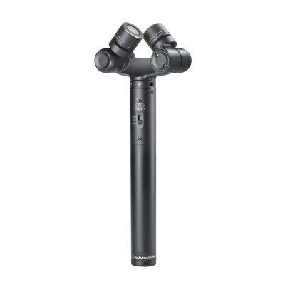 Audio Technica AT2022 X/Y Stereo Microphone with unique pivoting electret condenser capsules