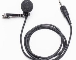 Azden EX-503L Omni-Directional Lapel Microphone with Lock-Down Mini-Jack Output