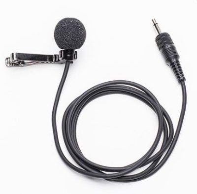 Azden EX-503L Omni-Directional Lapel Microphone with Lock-Down Mini-Jack Output