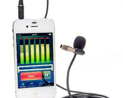 Azden EX-503i Studio Pro Lapel Microphone for Smartphones & Tablets