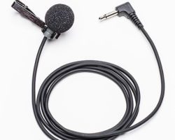 Azden EX-505U Uni-Directional Lapel Microphone with Mini-Jack Output