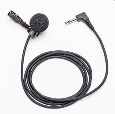 Azden EX-505U Uni-Directional Lapel Microphone with Mini-Jack Output