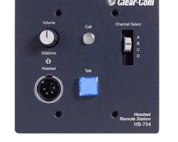 Clear-Com HB-704 4-Channel Flush-Mount