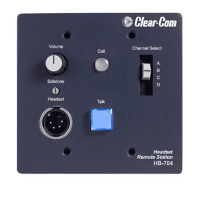 Clear-Com HB-704 4-Channel Flush-Mount