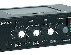 Azden FMX-32a 3 Channel Portable Microphone Mixer