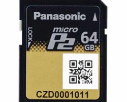 Panasonic AJ-P2M064AG 64GB MicroP2 Card