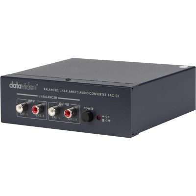 Datavideo BAC-03 Balanced/Unbalanced Audio Converter