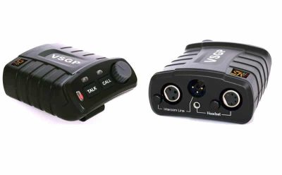 Video Solutions BK-101 Single channel Electret button belt pack