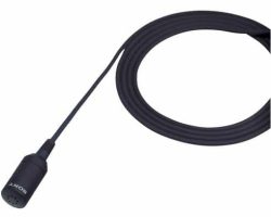 Sony ECM-55B Omni-Directional Electret Condenser Lavalier Microphone