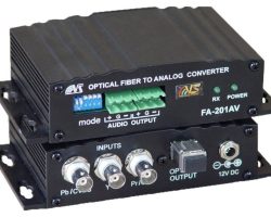 VideoSolutions FA-201AV Fiber Optic to Analog Converter