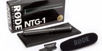 RODE NTG1 Lightweight Condenser Shotgun Microphone with Supercardiod polar pattern