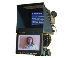 Video Solutions VSS-10B Portable Teleprompter