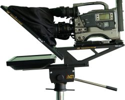 Video Solutions VSS-19M Teleprompter designed for ENG Cameras