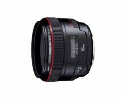 Canon EF50mm f/1.2L USM Professional standard prime lens