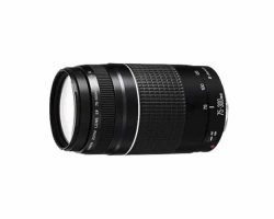 Canon EF75-300mm f/4-5.6 III lightweight telephoto zoom lens