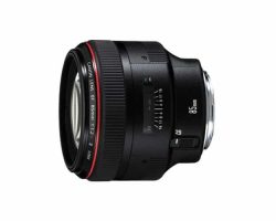 Canon EF85mm f/1.2L II USM mid-telephoto prime lens