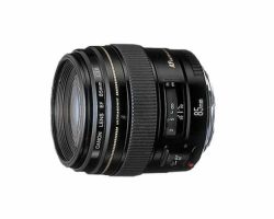 Canon EF85mm f/1.8 USM mid-telephoto prime lens