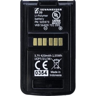 Sennheiser BA 20 Li-Ion Battery for AVX-series