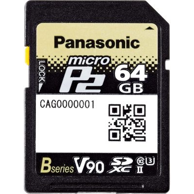 Panasonic AJ-P2M064BG microP2 card B Series