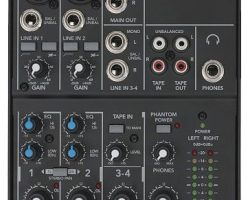 Mackie 402VLZ4 4-Ch Compact Mixer