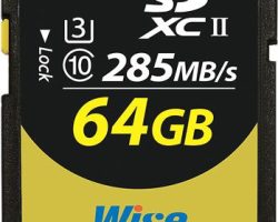 Wise 64GB SDXC™ UHS-II Memory Card