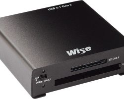 Wise CSD2 Combo Card Reader - USB 3.1 Gen2