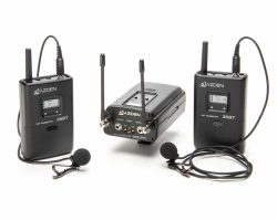 Azden 330LT UHF dual wireless lavalier system