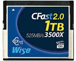 Wise CFA-10240 1TB CFast 2.0 Memory Card