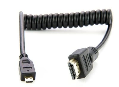 ATOMOS Coiled Micro HDMI to Full HDMI Cable