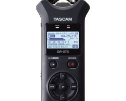 Tascam DR-07X Stereo Handheld Audio Recorder