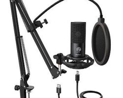 Fifine T669 USB Microphone (K680) with volume dial