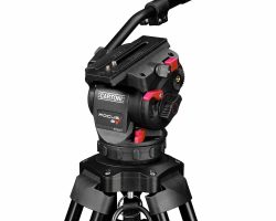 Cartoni Focus 8 Red Lock Aluminum Tripod