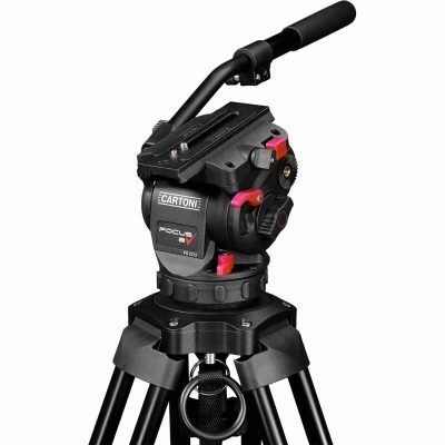 Cartoni Focus 8 Red Lock Aluminum Tripod