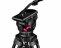 Cartoni Focus 12 Red Lock Mid Level Aluminum Tripod