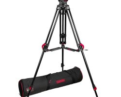 Cartoni Focus 12 Red Lock Mid Level Aluminum Tripod