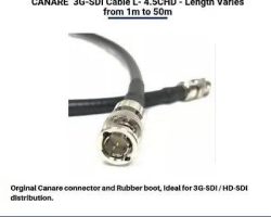 Canare 3G-SDI Cable L-4.5CHD