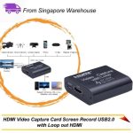 HDMI Video Capture Card Screen Record
