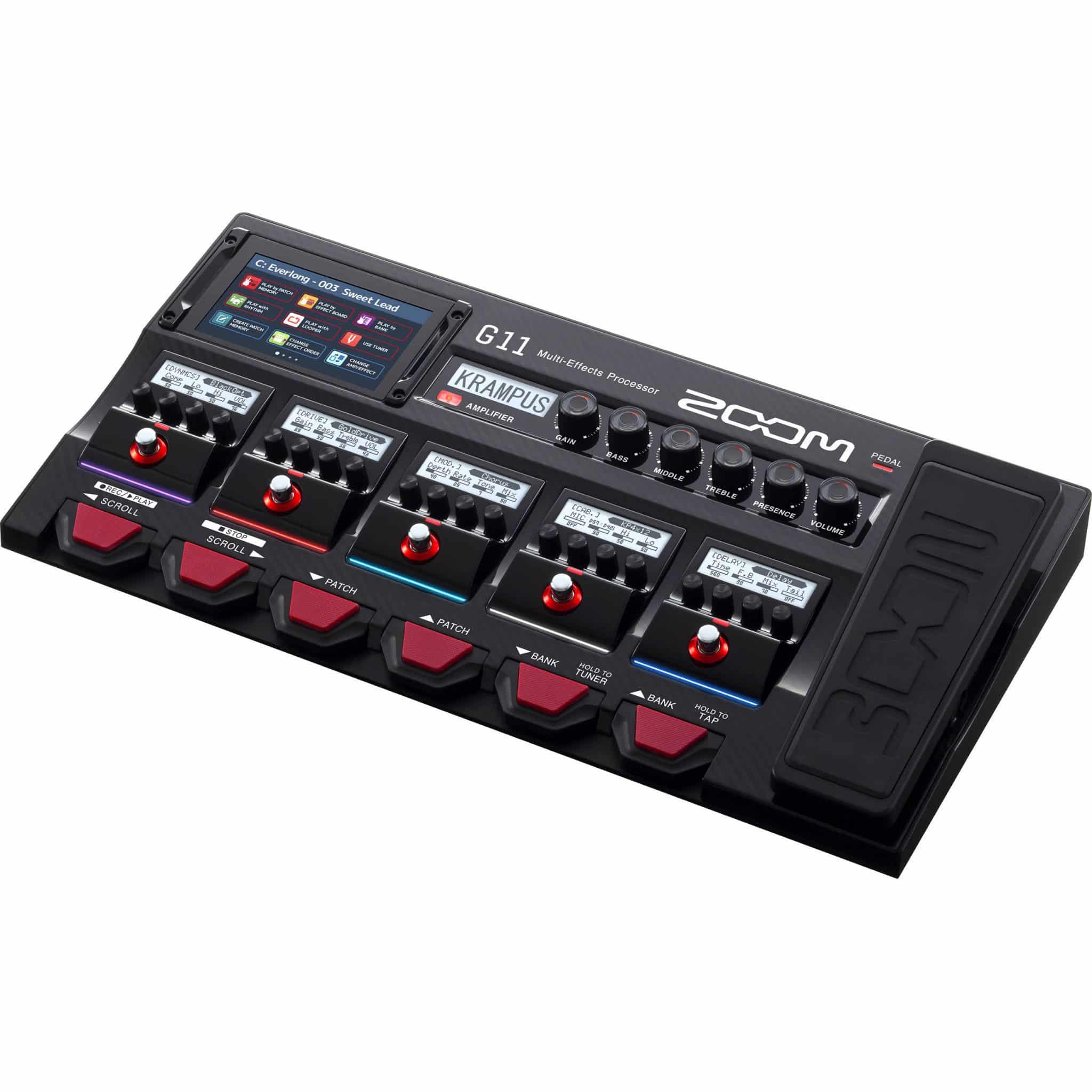 ZOOM G11 Multi-Effects Processor for Guitarists