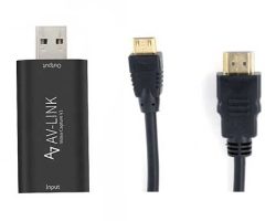 HDMI Video Capture Card with Mini HDMI Cable