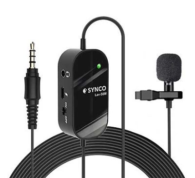 SYNCO Lav-S6M Omnidirectional Microphone Omnidirectional Microphone