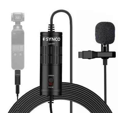 SYNCO Lav-S6P Lapel Microphone