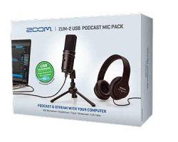 Zoom PodCast USB Mic Pack