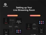 Hollyland VenusLiv Live Streaming Room Setuo
